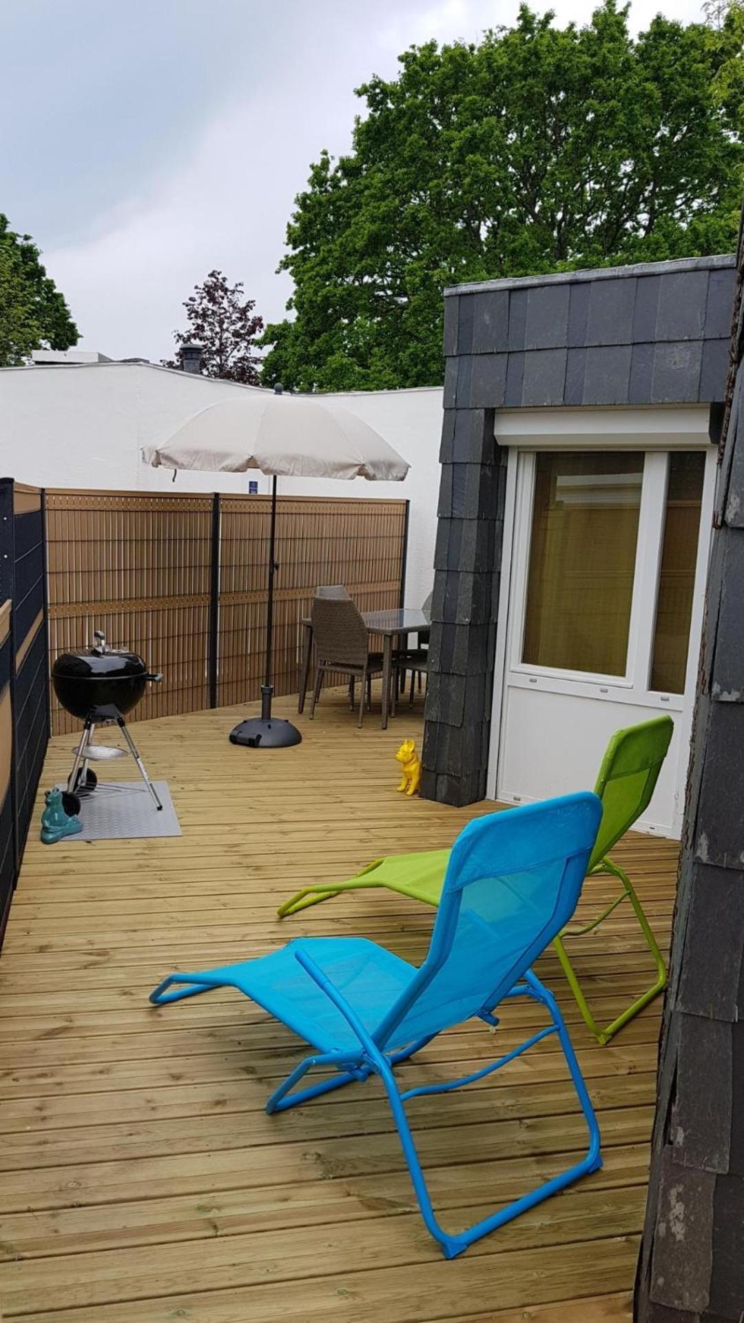 Maisonnette Cosy Avec Terrasse Et Parking - Bord De Mer Гидел Екстериор снимка